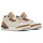 Кроссовки Nike Air Jordan 3 Retro Palomino, бежевый/коричневый - фото 3