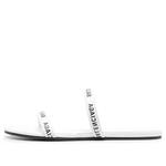 Тапочки round sandals 'white black' Balenciaga, белый - фото