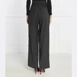 Шерстяные брюки свободного кроя Pinko, черный - фото 3