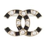 CHANEL Броши Unisex Black/Gold - фото