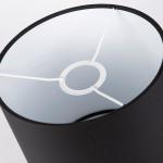 Абажур 20x18 см, черный - фото 4