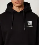 Толстовка Loose fit Karl Lagerfeld, черный - фото 4