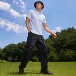 Унисекс поло Mizuno, черный - фото 7