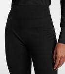 Укороченные расклешенные брюки Leset, черный - фото 4