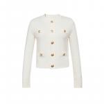 Костюм Пиджак Deep Breath с юбкой, белый - фото