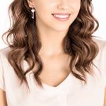 Swarovski Серьги MELT YOUR HEART для женщин Silver - фото 3