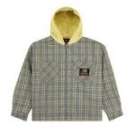 Толстовка Pleasures Wolf Hooded Overshirt, Grey - фото