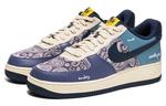 Кроссовки Nike Air Force 1 Skateboard Shoes Men Low-Top Blue Purple - фото 4