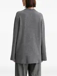 Джемпер из кашемировой смеси Twinset, серый - фото 3