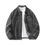 Джинсовые куртки унисекс BRUMAIRE, синее пальто и белый свитшот - фото 11