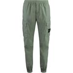 Патч компас суженные штаны карго STONE ISLAND, зеленый - фото