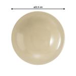 Суповая тарелка Seltmann Weiden, 22,5 см, бежевый - фото 2