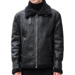 Кожаная куртка унисекс PIERRE CARDIN, кофейная - фото 6