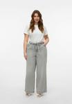 Расклешенные джинсы Vero Moda Curve, цвет Light Grey Denim - фото 2
