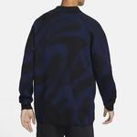 Свитер мужской темно-синий Nike, темно-синий - фото 5