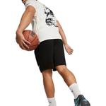 Puma Мужские баскетбольные шорты, цвет Black - фото 5