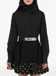Рубашка с бантом Moschino, черный - фото 3