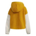 Куртка urban boa short knitted jacket 'white tan' Adidas, белый - фото 2