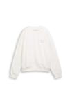 Толстовка TOM TAILOR DENIM Sweatshirt, Off White/Off-White - фото 5