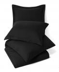 Комплект постельного белья Neslt Super Soft Double Brushed Microfiber, 2 предмета, размер Twin Nestl, Black - фото 2