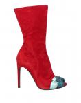 Ботильоны Pollini, красный - фото