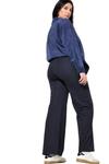 Тканевые брюки Studio Untold Wide leg Pants, темно-синий - фото 3