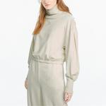 Свитшот женский цвета слоновой кости Puma - фото 4