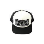 Кепка Chrome Hearts Ch Hollywood Trucker, цвет Черный/Белый - фото