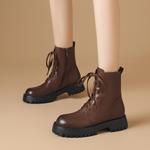 Ботинки Martin Boot женские Boerdiqi, коричневый - фото 13