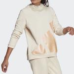 Свитшот женский Adidas, экрю - фото 6