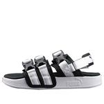 Сандалии PUMA Slect Leadcat Ylm Sandal Black/White, черный - фото