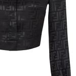 FENDI Шелковая рубашка Marc Jacobs черная - фото 12