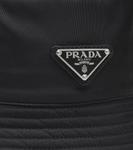 Панама с логотипом Re-Nylon Prada, Nero - фото 3