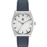 Часы из синей кожи Adidas - фото