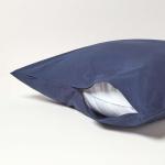 Постельное белье Homescapes темно-синий, 60/60 см - фото 3