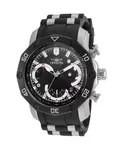 Мужские часы Pro Diver Quartz 3 Hand с черным циферблатом, модель 22797 Invicta - фото 2