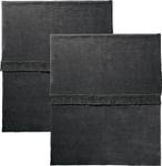 Одеяло Erwin Müller 2er-Pack 205599, антрацит - 100 х 150 см - фото