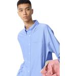 UNIQLO Jw Anderson X рубашка Unisex Light Blue - фото 3