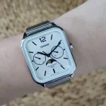 CASIO Часы Men Standard Series 34mm White Watch MTP-M305D-7AV, White Dial - фото 6