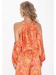 Блузка IZIA, цвет orange multicolor - фото 4