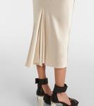 Атласная юбка миди Rick Owens, Dinge - фото 5