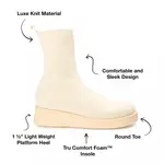 Сапоги Ebby Platform Wedge Journee, Cream - фото 8