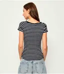 Блузка Хенли Slim fit Tommy Jeans, синий - фото 3