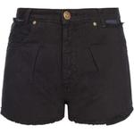 PINKO Женские черные джинсовые шорты - фото