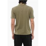 Поло из вышитой ткани тон-в-тон Woolrich, Green - фото 2