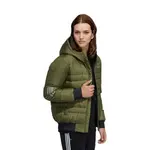 Пуховик мужской оливковый Adidas Neo, оливковый - фото 2