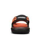 Шлепанцы мужские Deerway, черный/оранжевый - фото 3