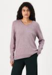 Джемпер VILA VIRIL L/S V-NECK TOP, Toadstool/Mauve - фото 4