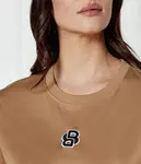 Футболка elpha_placed1 Regular fit Boss, бежевый - фото 4