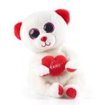 Ty Куклы Xixi Heart White Bear плюшевые, высота 17 см - фото 3